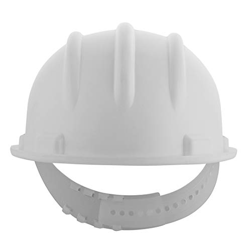 Image of KARAM ISI Certified Industrial Safety Helmet with Plastic Cradle & Rachet Type Adjustment | Safety Helmet for Men Industrial (PN501)(White)(Pack of 3)