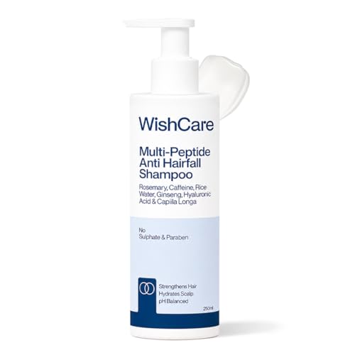 WishCare Multi Peptide Anti Hairfall Shampoo For Frizzy and Dry H...