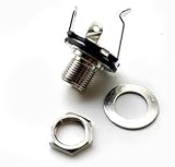  Warhorse Guitars - Chasis de conector jack para guitarra el?ctrica (0,64 cm, mono)