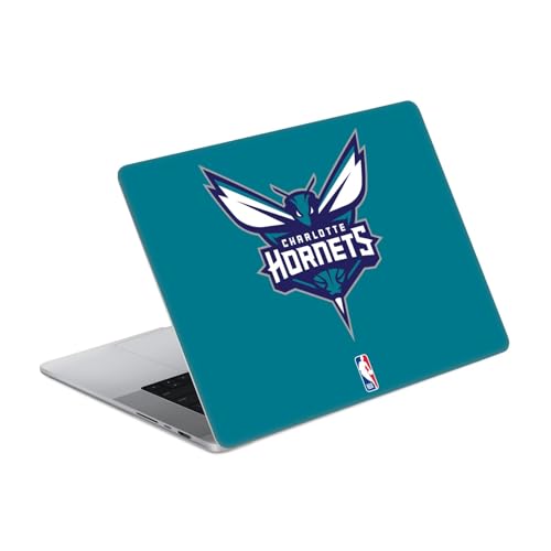 Skin vinyle premium Charlotte Hornets ajustée pour habiller le MacBook Pro 14 A2442