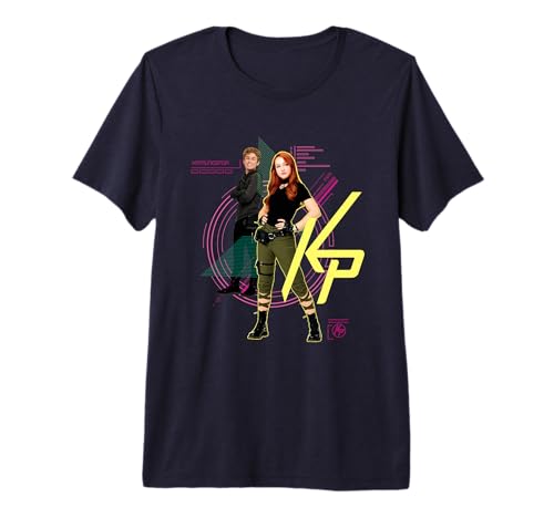 T-shirt Kim Possible Disney Premium de qualité supérieure aux finitions soignées