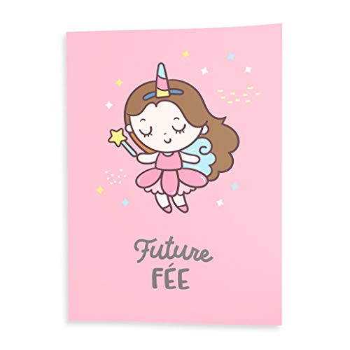 Poster future fée et affiche de princesse au design mignon