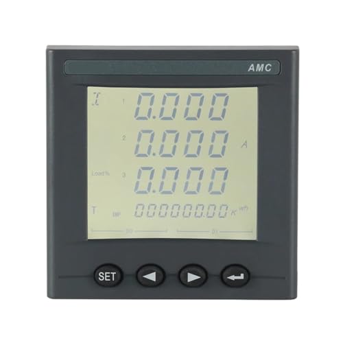 Medidor eléctrico trifásico AMC72-AI3/C con pantalla LCD y tecnología avanzada de análisis de corriente 2