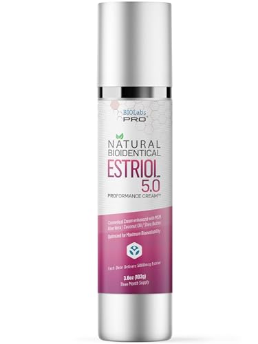 UltraSpa Skincare BIOLabs PRO Natural Bioidentical Estriol Beauty Cosmetic Cream For Women, Three