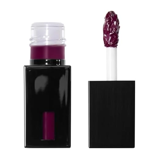 e.l.f. Cosmetics Glossy Lip Stain, Lightweight, Long-Wear Lip Stain For A Sheer Pop Of Color & Subtle Gloss Effect, Berry Queen