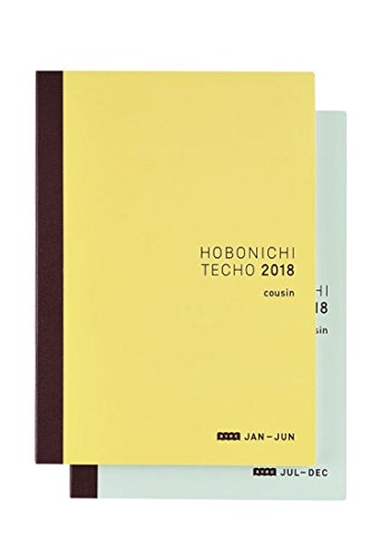 ほぼ日手帳 2018 カズン avec ほぼ日 A5 1月はじまり 月曜はじまり 手帳 本体