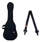Capa Bag Case Guitarra Acolchoada Luxo + Correia - Bonga