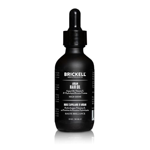 Brickell Men's Argan Oil for Hair, Natural and Organic Hair ...