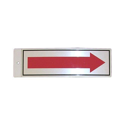 Rotulauto - Silueta Aluminio Flecha Roja 014