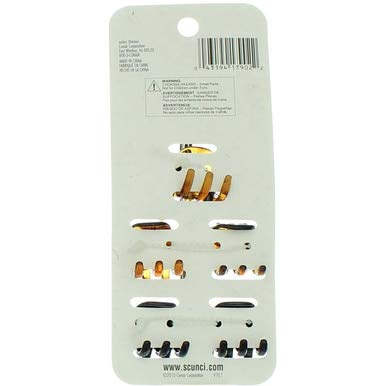 Scunci No-Slip Grip Mini Jaw Clips, 5 Count (Pack Of 1) #TOP7