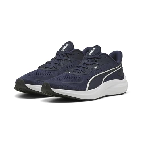 PUMA Unisex Skyrocket Lite 2 Road Running Shoe, Puma Navy PUMA Weiß PUMA Schwarz, 42 EU