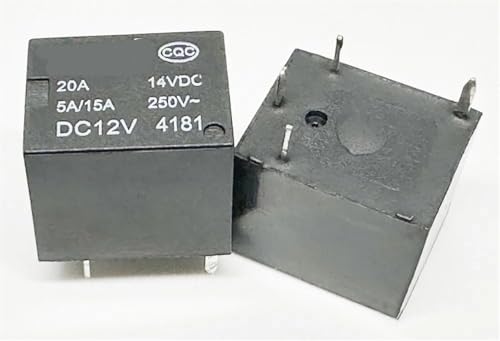 Relé 4 pines DC12V T78-1A-12V componente electrónico miniatura 1 pieza 1
