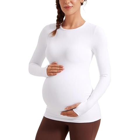 CRZ YOGA Butterluxe Maternity Top Cover