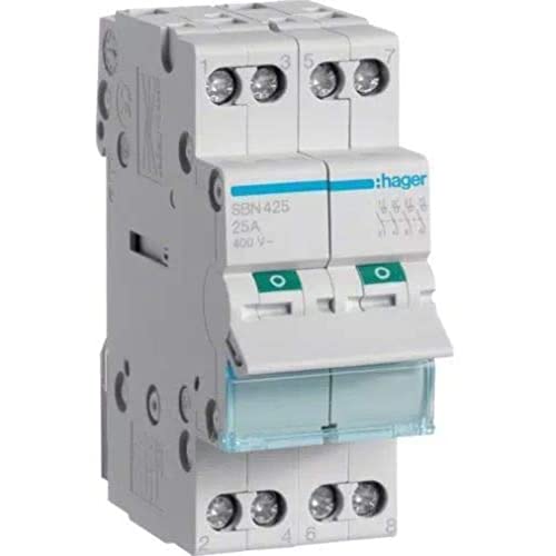 Interruptor Modular, 4 Polos, 25A-image