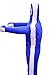 Isatech MMA Training Dummy, Professional Grappling Dummy for Combat Sports, Blue, 4ft (48
