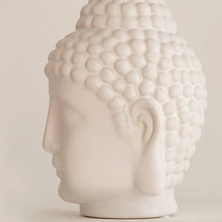 Amazon.co.jp: 仏頭 仏像 仏顔 置物 ほとけ インテリア オブジェ