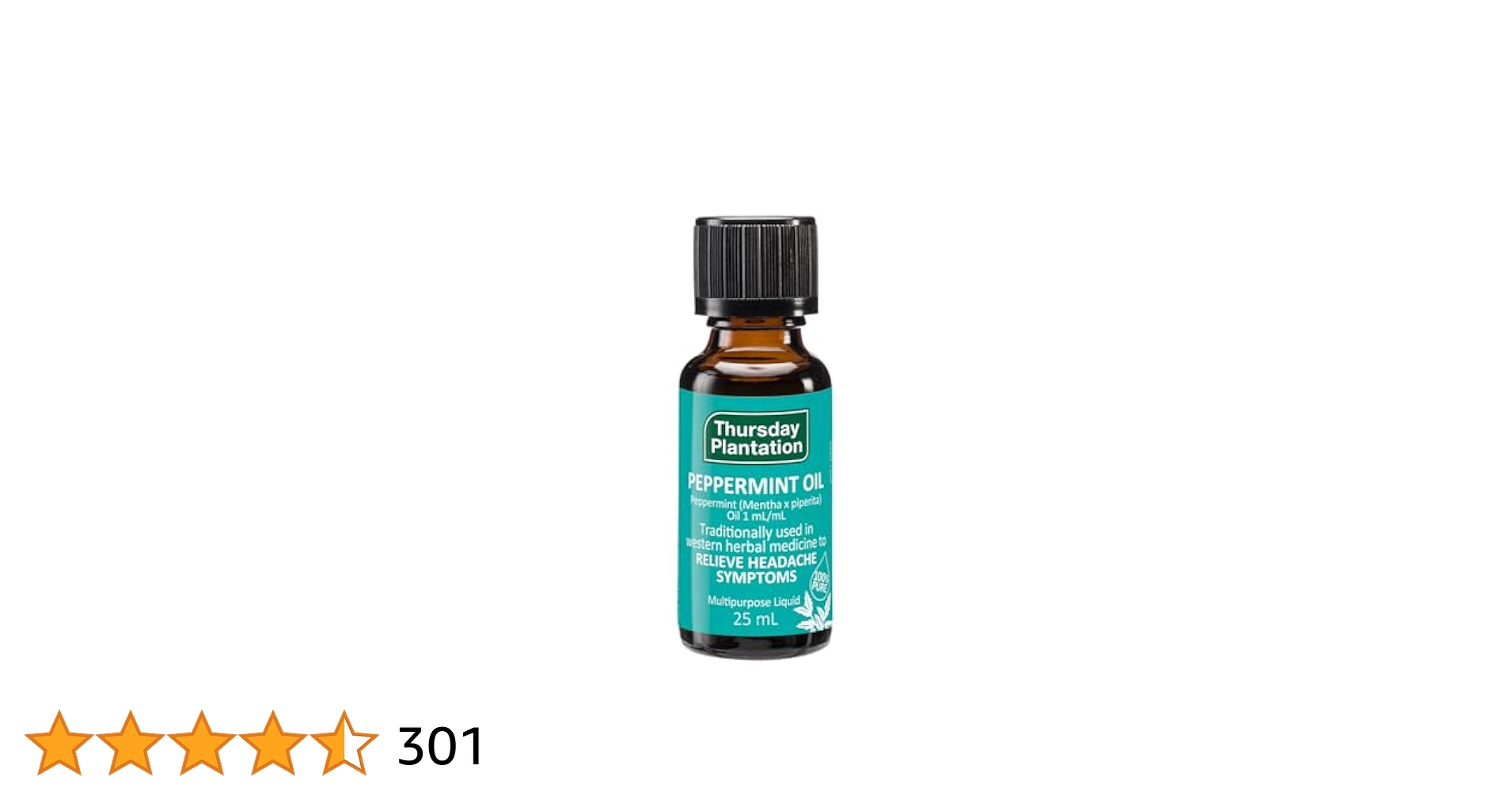 Amazon | Thursday Plantation ペパーミントオイル 25ml