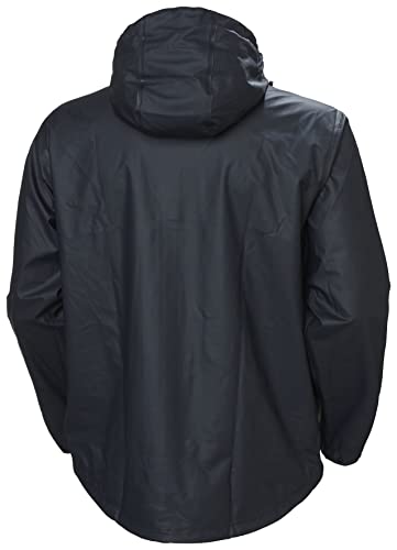 Image of Helly Hansen Workwear Voss Waterproof Mens Rain Jacket Featuring Full Stretch Fabric and Adjustable Hood