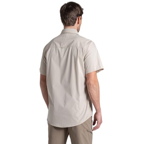 Craghoppers Kiwi II Short Sleeve Shirt S Beige