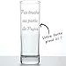 kdo-magic - Verre à Ricard personnalisé - Prénom ou Texte gravé - Marquage au Laser - Coffret Verre - Cadeau fête des pères, Papa, noël, Homme, Retraite