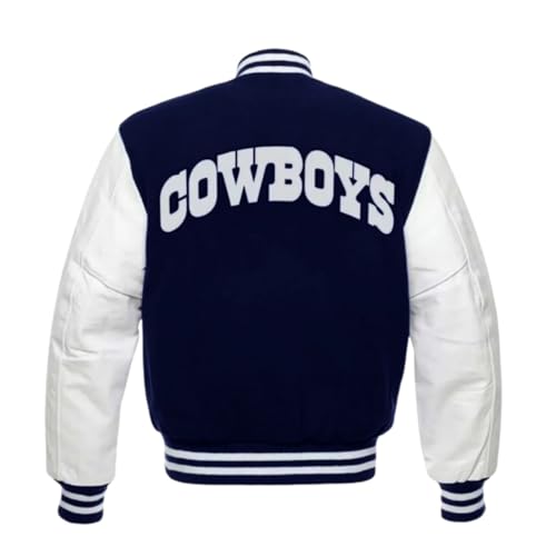 Men’s Rugby Cowboys varsity Jacket |American Football Dallas Varsity letterman Jacket for Men(replica)3