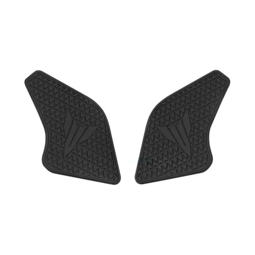 Tank pad pour MT-07 2021-2024 : autocollants de protection de réservoir noir