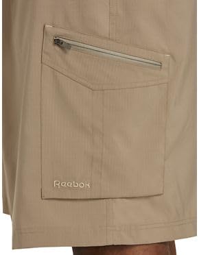 Reebok Big and Tall Performance Ripstop Cargo Shorts Khaki 2XL3