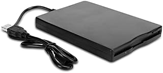 Agatige 3.5" USB Floppy Disk Drive, Removable Portable Card Reader Ultra-Slim External Floppy Disk Reader for PC Win 10/7/8/XP  