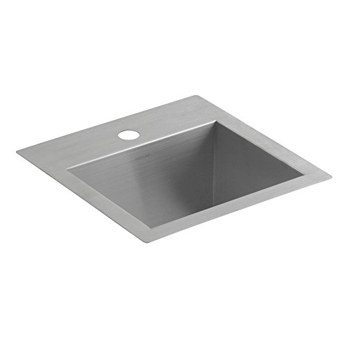 Kohler Lyric Drop-in/Undermount Acero Inoxidable 15' L - Fregadero (1 orificio)