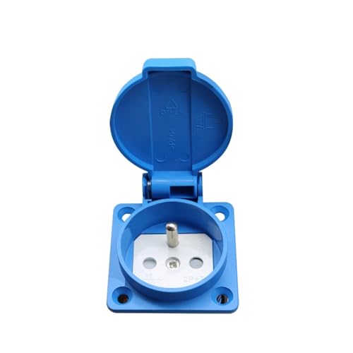 Prise étanche standard 16A FR pour alimentation domestique industrielle garage et atelier