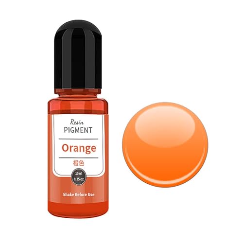 Pigments liquides pour résine époxy de 10 ml éclatants