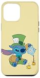 Disney Stitch in Mad Hatter Costume Halloween Wonderland Hülle für iPhone 12 Pro Max