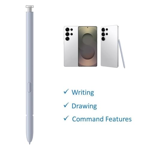 Image of S25 Ultra S Pen Replacement for Samsung Galaxy S25 Ultra 5G All Versions, Galaxy S25 Ultra Stylus Pen + Replacement Tips (Light Silver)