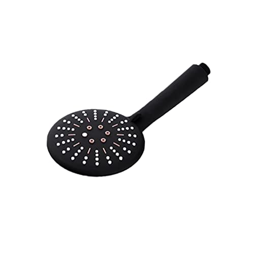 Ensemble de barre de douche noire mate avec support de fixation mural - 5