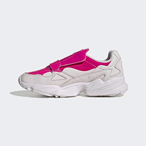 adidas Womens Falcon Rx Slip On Sneakers Shoes Casual - Pink - Size 7 B - Image 3