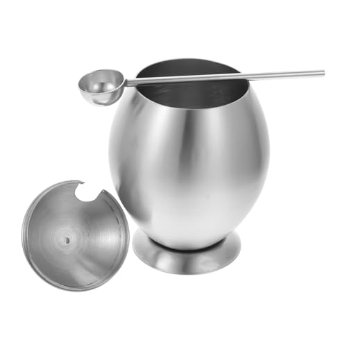 Unomor Sugar Dispenser Tray Sugar Container Lid Seasoning Jar Milk Sugar Organizer Set for Home Dec