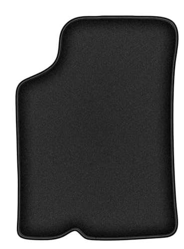 Tapis conducteur en Polyamide premium pour Kia Sephia II 1997-2001 avec renfort caoutchouté