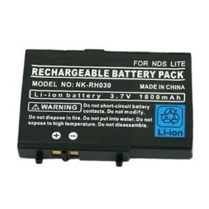 Rechargeable 3.7V Li-Ion Battery Pack for Nintendo DS Lite
