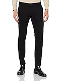 bugatti Herren 4134-86328 Hose, schwarz, 3534