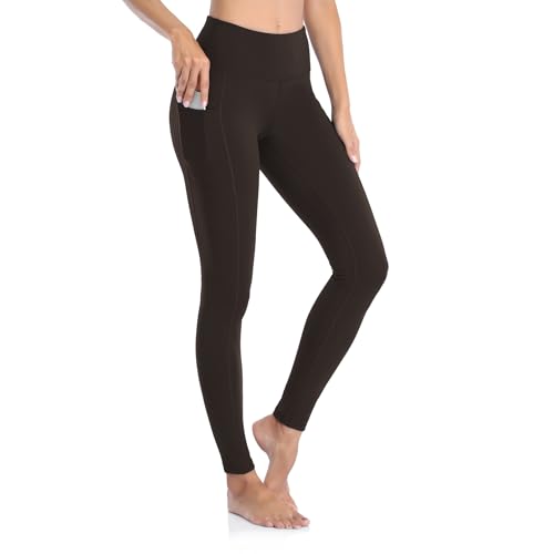 GIMDUMASA Pantalón Deportivo de Mujer Cintura Alta Leggings Mallas para Running Training Fitness Estiramiento Yoga y Pilates GI188