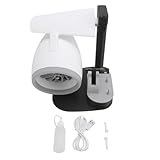 [ DOBLE DE ENFRIAMIENTO Y HUMIDIFICACIÓN] Experimente la máxima comodidad con este dispositivo 2 en 1 que combina un potente flujo de aire con un humidificador de niebla fina. La función de niebla ajustable ayuda a secar el aire en habitaciones con aire acondicionado durante el verano, mientras que el turboventilador proporciona un enfriamiento refrescante, lo que lo hace ideal para uso durante todo el año en hogares y oficinas.