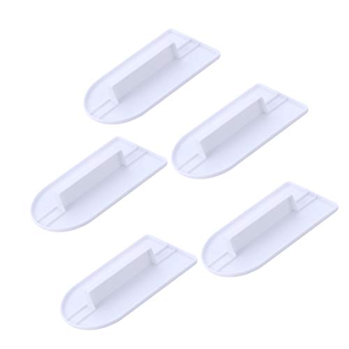 EXCEART 5pezzi Raschietto Per Torte Lisciatore Per Fondente Di Raschietto Per Torte Levigatrice Per Superfici Di e Per Angoli in Plastica Di Sicuro e Lavabile in Lavastoviglie