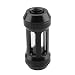 Produktbild G1/4" schwarz/Silber Filter In-Line Filter für PC Wasserkühlung Anwendung Einzigartiges Design Bullet Form schwarz schwarz