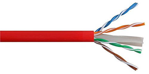 Cavo, Categoria 6 ROSSO 305M, cavo di rete/filo Qty X 1