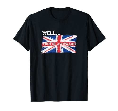 4 July British Funny Brit Outcast Living in the USA UK T-Shirt