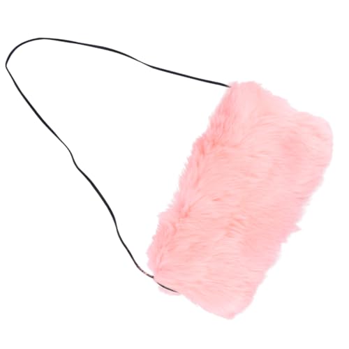 Balacoo Womens Hand Warmer Muff Stylish Faux Fur Arm Warmer for Winter Outfits