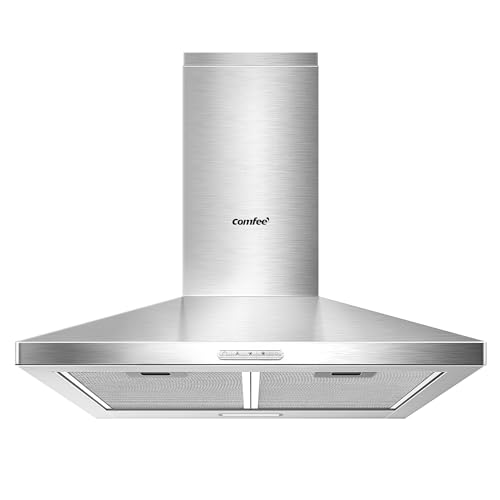 COMFEE' 60 cm Stainless Steel Cooker Hood KWH-PYRA17SS-60