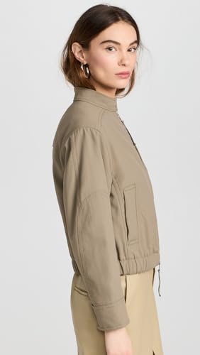 Vince Women's Cropped Bomber Jacket4
