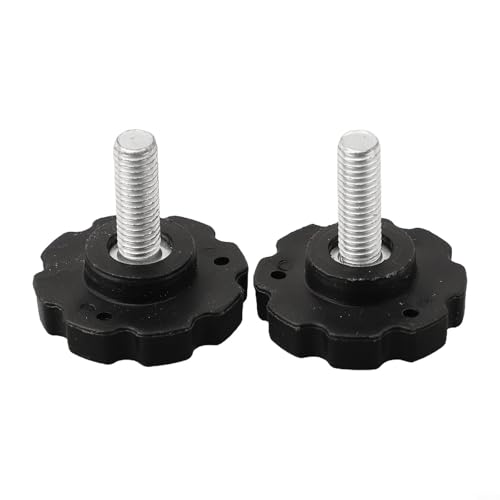 Tornillos de apriete resistentes y convenientes de M8 x 25 mm para un montaje rápido de paraguas (2 unidades)