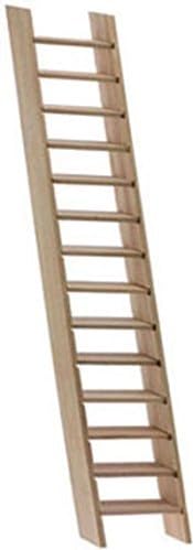 Miniatura Narrow Stairs in Unfinished Madera por Classics Miniatura Narrow Stairs in Unfinished Madera por Classics
